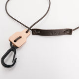 (別注カラー) mask cord / マスクコード( グラスコード ) チョコ×ナチュラル