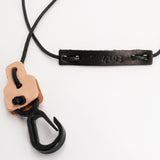 (別注カラー) mask cord / マスクコード( グラスコード ) ブラック×ナチュラル