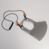 (別注カラー) mask cord / マスクコード( グラスコード ) ブラック×ナチュラル