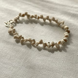 bimi 美纏 シルク 彫金 ブレスレット 受注制作 作家もの 手しごと ハンドメイド アクセサリー ジュエリー テキスタイルジュエリー