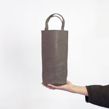 as couture アズクチュール ボトルバッグ ワインバッグ グレージュ レザーバッグ サンプルセール