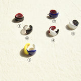 ガラスのイヤーカフ(不透明)