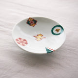 色絵小物四寸皿