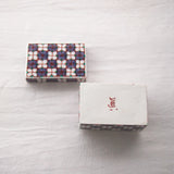 色絵麻葉文小箱