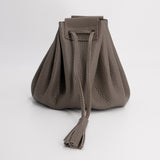 (限定リバイバル) 巾着バッグ M グレージュ