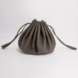 (限定リバイバル) 巾着バッグ M グレージュ