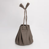 (限定リバイバル) 巾着バッグ M グレージュ