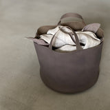 バケツバッグと大津袋 グレージュ