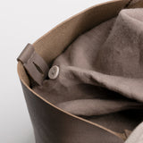 バケツバッグと大津袋 グレージュ