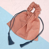 mine  ミネキン シワキン 巾着 西陣織