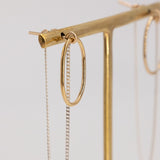 (限定)コンビダブルオーバル ピアス/イヤリング