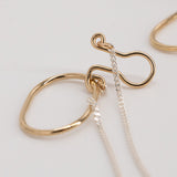 (限定)コンビダブルオーバル ピアス/イヤリング