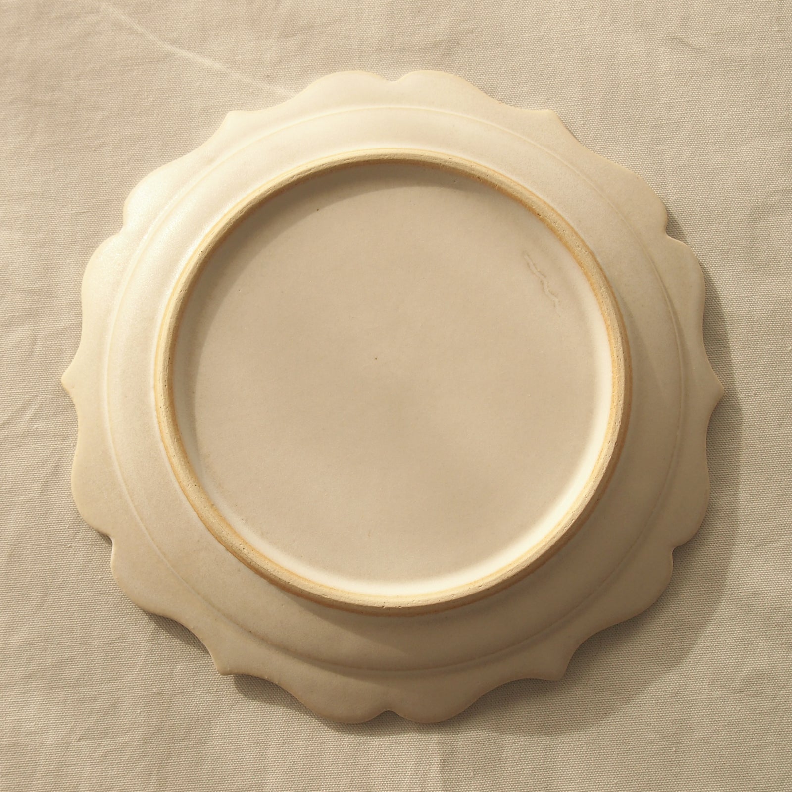 リム皿 輪花 （中） – SIROKU